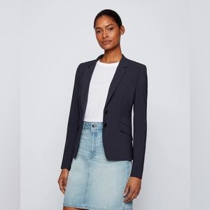 Hugo BOSS Jiletara Dark Blue Blazer